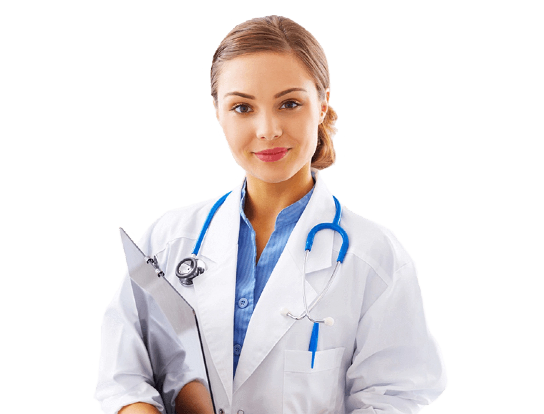 девушка врач